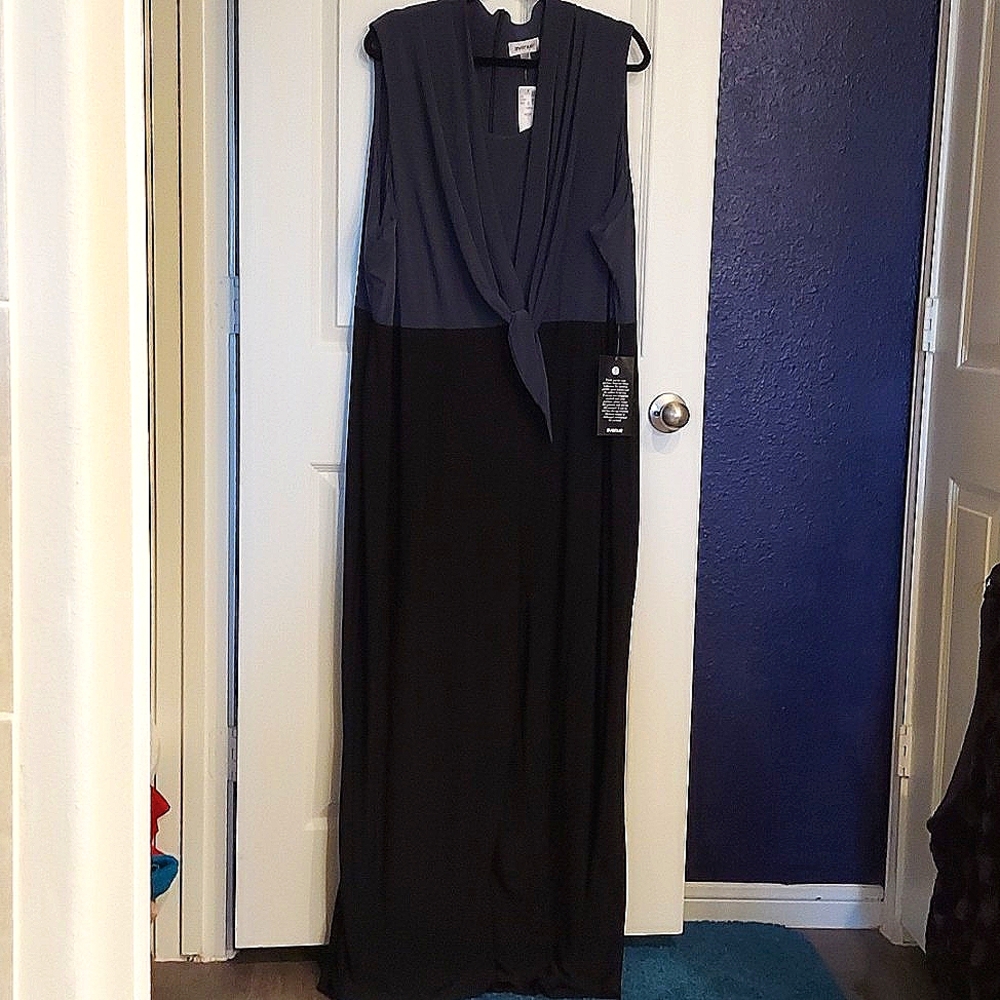Avenue Colorblock Silky  Jumpsuit